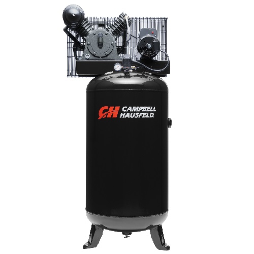 Campbell Hausfeld Air Compressor, 80-Gallon Vertical Two-Stage 14CFM 5.5 HP 208-230V 1PH (CE3000) product image center