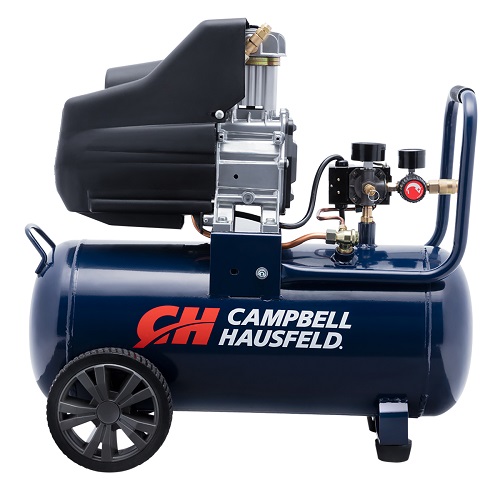 Campbell Hausfeld Air Compressor, 8-Gallon Horizontal Oilless 3.7 CFM 1.3HP 120V 10A (DC080100) product image center