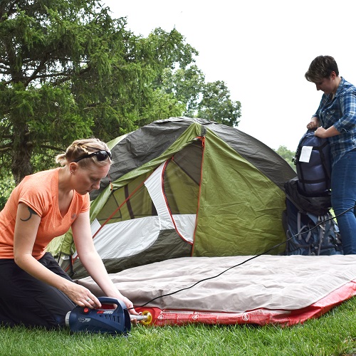 Portable 12V Inflator 150 PSI with Mattress/Raft Adaptor