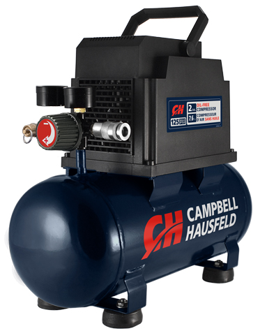 Portable Air Compressor Kit Campbell Hausfeld DC020030 120V 125 PSI 2 gal 