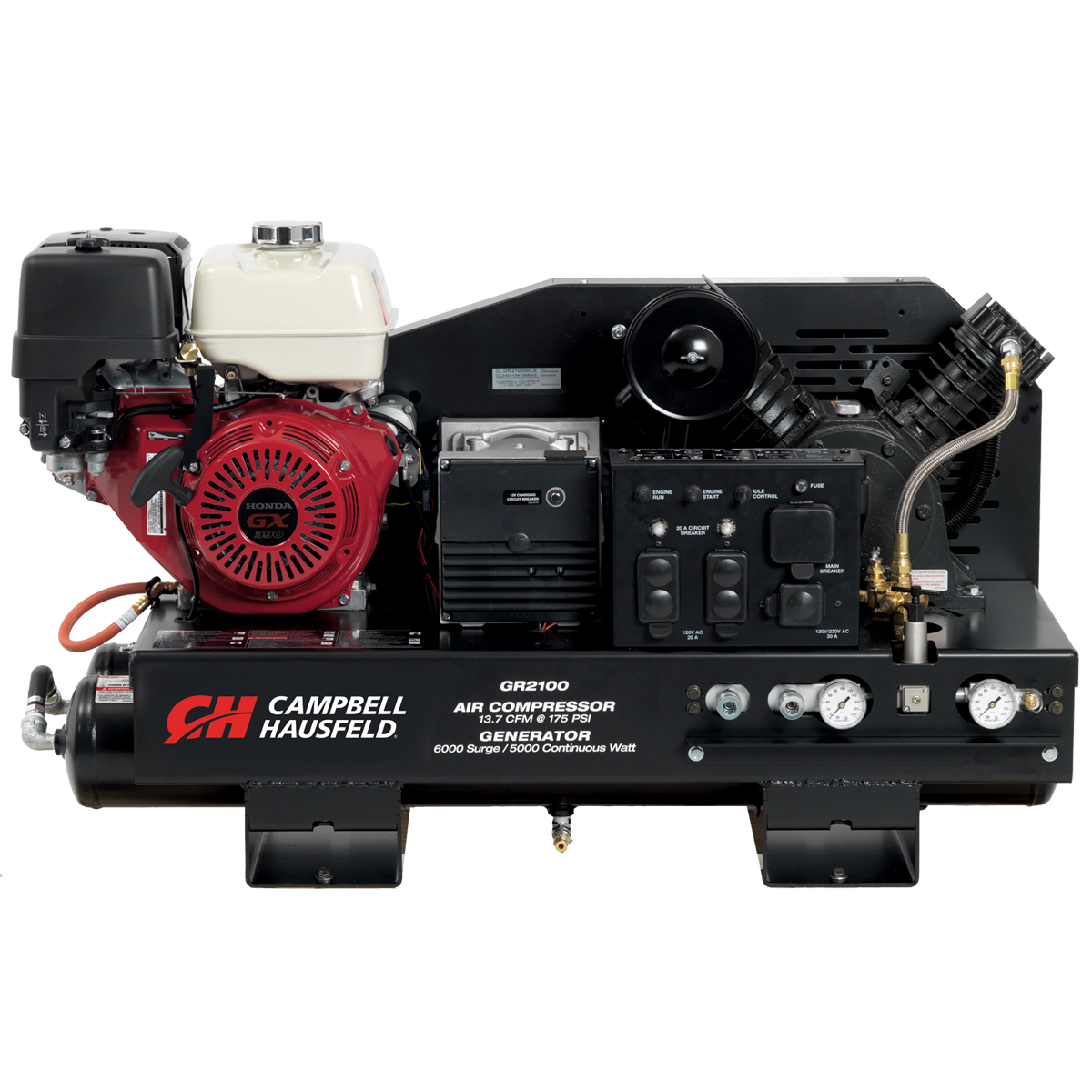 Fairfield コンプレッサー Air Compressor Generator 10 Gallon - Campbell Hausfeld - GR2100