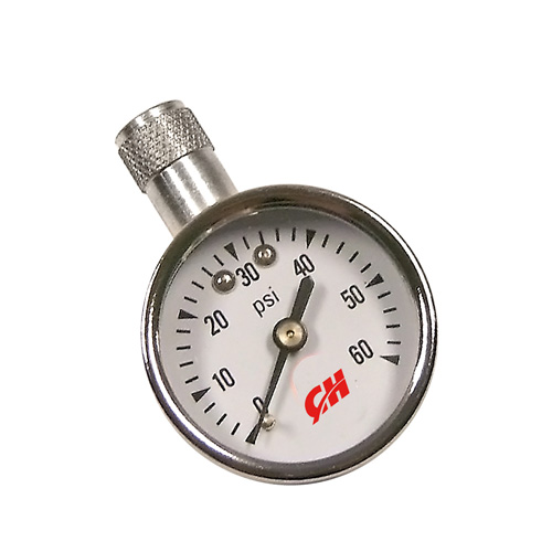 60 PSI Mini Dial Tire Gauge Campbell Hausfeld PA300700AV