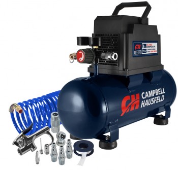 Campbell Hausfeld® VT6183, Portable Electric Air Compressor, 2 HP, 20 Gal,  Horizontal, 5.5 CFM