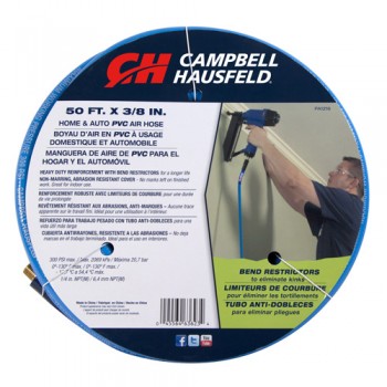 Campbell Hausfeld Retractable Hose Reel, 50 ft Air Hose