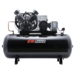 Campbell Hausfeld 120 Gallon 2 Stage Air Compressor (CE8001), 10 HP, 36.0 SCFM at 90 PSI