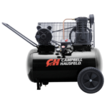 Campbell Hausfeld 20 Gallon Portable Air Compressor (VT6182), 3.7 HP, 10.2 CFM at 90 PSI, Heavy-Duty Cast Iron Two-Cylinder Pump