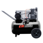 Campbell Hausfeld 20 Gallon Portable Air Compressor (VT6183), 2 HP Dual-Voltage Motor, 5.5 CFM at 90 PSI, Two-Cylinder Cast Iron Pump