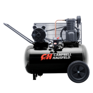 Campbell Hausfeld 20 Gallon Portable Air Compressor (VT6183), 2 HP Dual-Voltage Motor, 5.5 CFM at 90 PSI, Two-Cylinder Cast Iron Pump