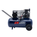 Campbell Hausfeld 15 Gallon Portable Air Compressor (VX4011), 2 HP Dual-Voltage Motor, 5.5 CFM at 90 PSI, Heavy-Duty Two-Cylinder Pump