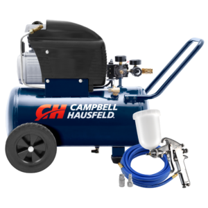 DC240100DI CAMBELL HAUSFELD 2HP DC240100 24-liter air compressor + painting kit