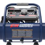 Quiet 2HP 2 Gal. 125PSI, Electric Oil-Free Portable Single Stage Air Compressor MAX 2.2 SCFM at 90PSI, 3.2 SCFM at 40PSI Front